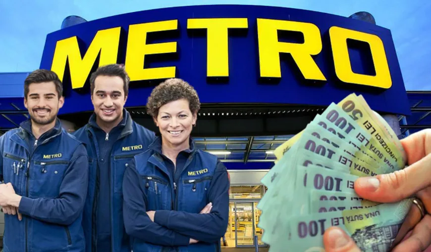 Ce salariu câștigă angajații de la Metro în 2023. Tichete de masă și bonusuri pe lângă leafă
