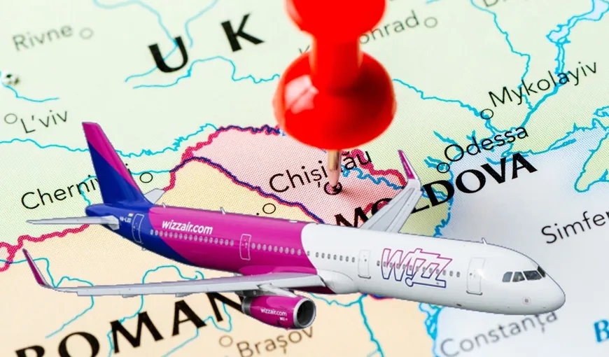 Zboruri Wizz Air suspendate către și dinspre Chișinău. „Siguranța pasagerilor și a echipajului rămâne prioritatea numărul unu”