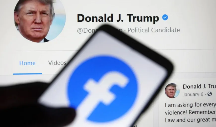 Donald Trump, primul mesaj pe Facebook şi YouTube de când a fost interzis acum doi ani. Fostul preşedinte american candidează pentru al doilea mandat în 2024