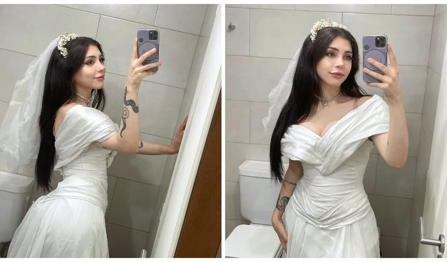 O influenceriță care s-a căsătorit cu ea însăși a anunțat divorțul la doar câteva ore distanță: „Sunt insuportabilă!”