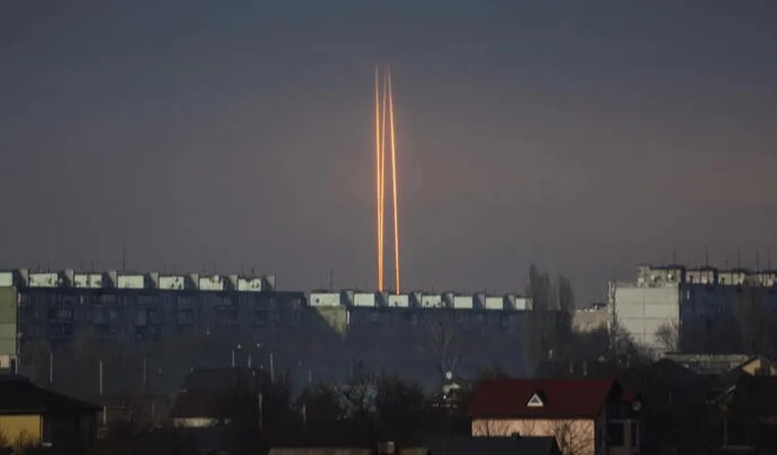 Presa din Ucraina: O rachetă rusă s-ar fi prăbușit peste o „zonă rezidențială” din Belgorod VIDEO