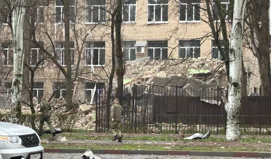 Război în Ucraina. Bombardamente intense la Melitopol, oraş aflat sub ocupaţie rusă VIDEO