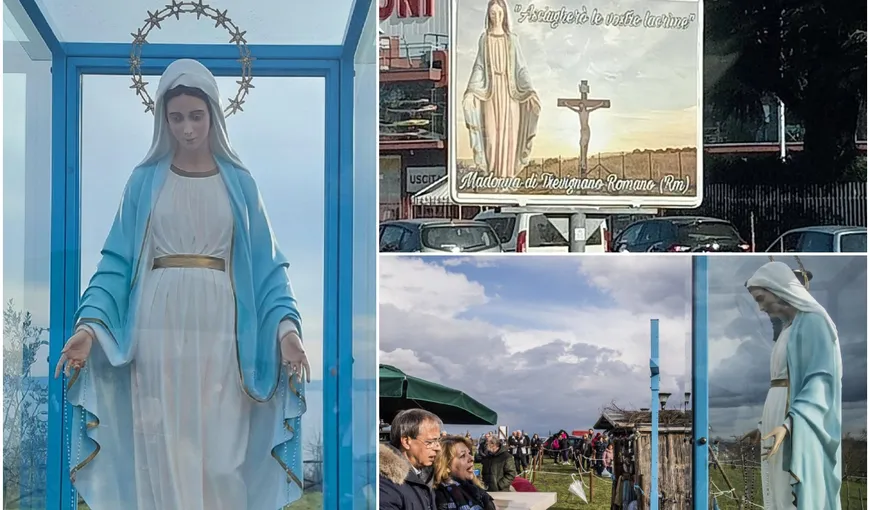 Miracolul care a şocat Italia: statuia Fecioarei Maria plânge cu lacrimi de sânge în aceeaşi zi a fiecărei luni