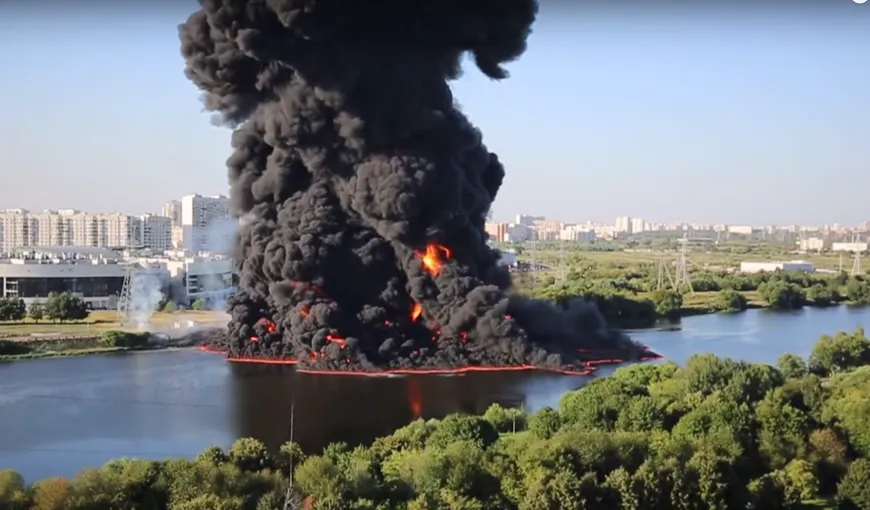 Război în Ucraina. Lovitură pentru Putin, o dronă a lovit teritoriul Rusiei. Pagube imense! VIDEO