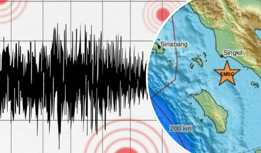 Cutremur cu magnitudinea 5,4 grade pe scara Richter resimţit în două ţări