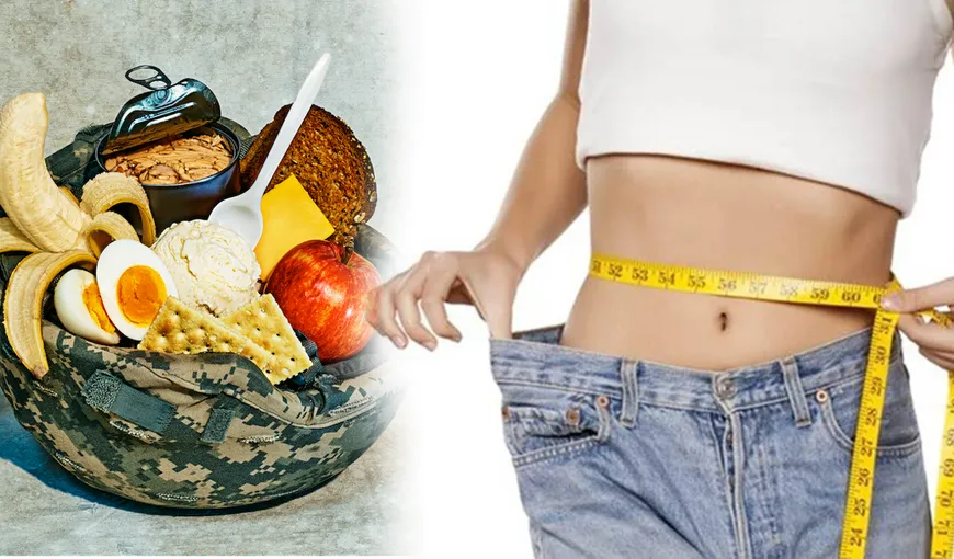 Dieta militară, cunoscută și ca dieta soldatului, te poate scăpa de kilogramele în plus într-o săptămână