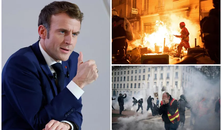 Emmanuel Macron se ține tare, în ciuda protestelor masive: „Vom continua să manifestăm fermitate totală!”