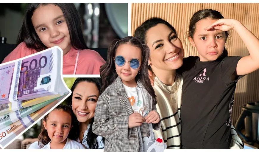 Cât câștigă Eva Măruță din Tik Tok la doar șapte ani. Sumă uriașă de bani pentru o singură postare