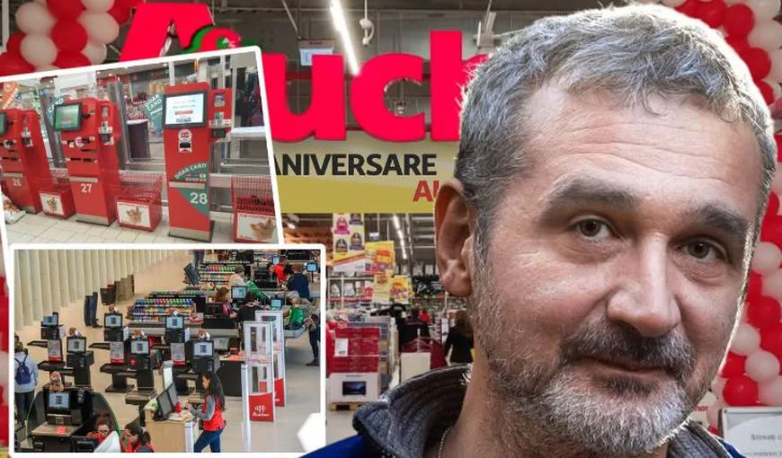 Scandalul Auchan virează pe Facebook. Sebastian Lăzăroiu, ironic: „La Auchan a apărut robotul care te ceartă dacă greșești la self-scan! Un casier profesionist are nevoie de 3-4 luni să se mişte ca peştele în apă.” 