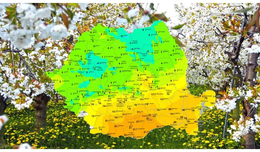 Prognoza meteo. Când vine primăvara în România. Data la care vom scăpa de temperaturile negative