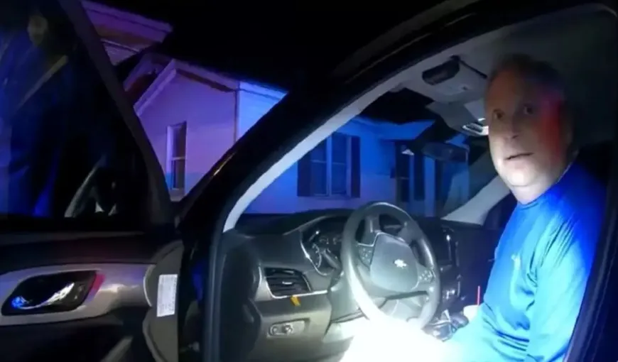 Un polițist și-a arestat șeful pe care l-a prins beat la volan. Schimb neașteptat de replici între cei doi: „Oprește-ți camera”