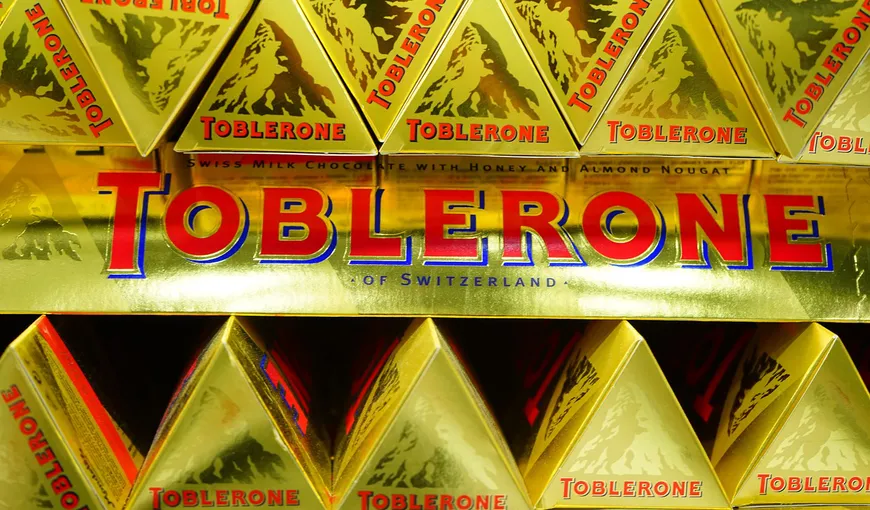 Motivul pentru care ciocolata Toblerone este obligată să-și schimbe ambalajul