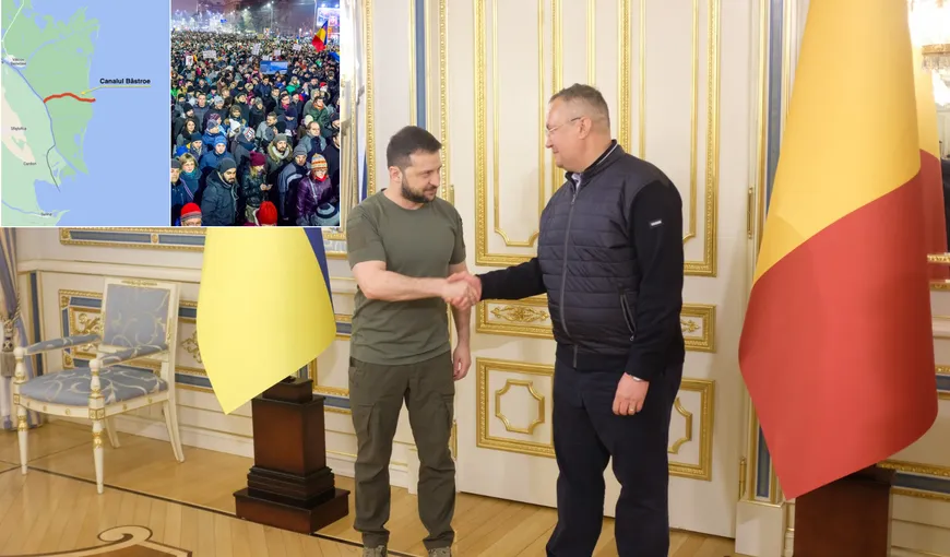 Scandalul Bâstroe | Nicolae Ciucă încă așteaptă acordul lui Volodimir Zelenski pentru măsurătorile din Deltă: „Urma să primim aprobare”