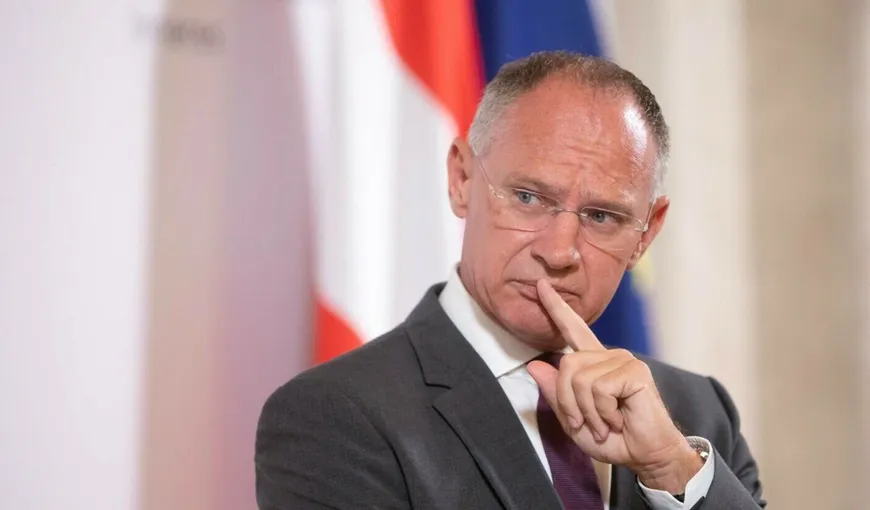 Ministrul de Interne austriac, cel care se opune aderării României la Schengen, a fost în vizită la București: „Nu pot să ofer o dată fixă”