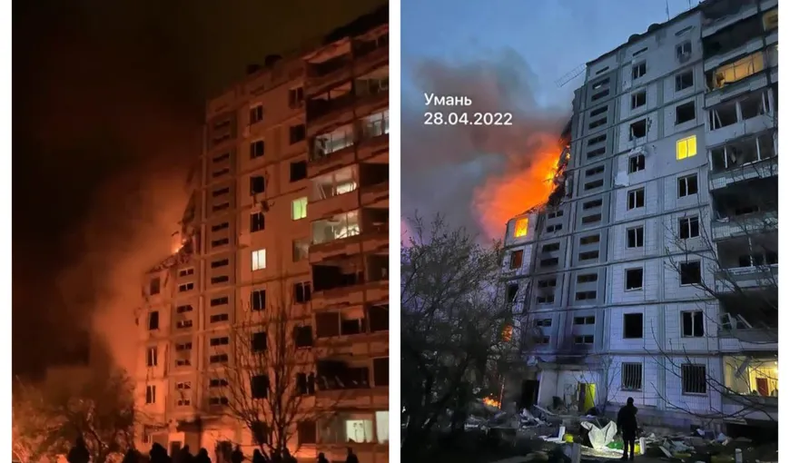 Rachetele au lovit Kievul vineri dimineaţă. Sirenele de război sună iar în toată Ucraina VIDEO