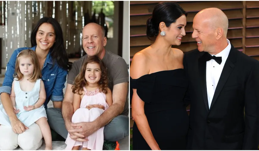 Dezvăluirea cutremurătoare a soției lui Bruce Willis. Cum are fiica lor de 9 ani grijă de marele actor