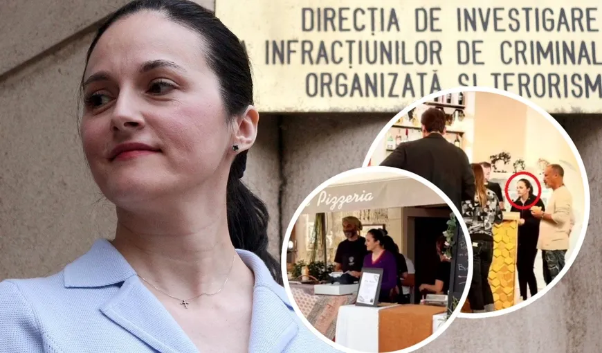 Imagini fabuloase cu Alina Bica în Italia. Fosta şefă „antimafia” vinde pizza în localul partenerului