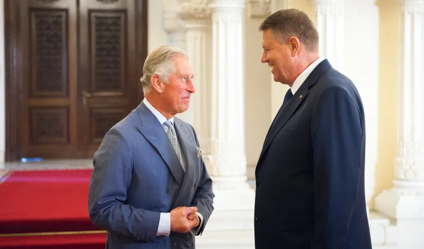 Regele Charles al III-lea vine în România. Va fi primit de președintele Klaus Iohannis la Palatul Cotroceni