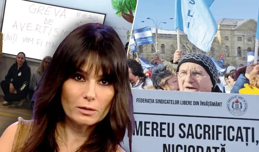 EXCLUSIV Dana Budeanu nu este de acord cu greva profesorilor: „Asta cu sindicatele şi cai verzi pe pereţi e ordin de la Cotroceni, pentru că se face rotativa”