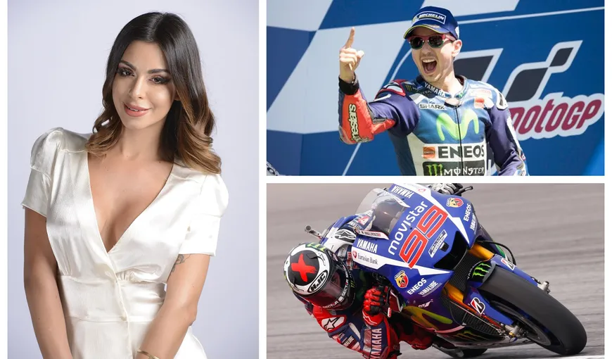 Natalia Mateuţ s-a combinat cu Jorge Lorenzo, triplu campion mondial de MotoGP. Unde s-au afişat cei doi