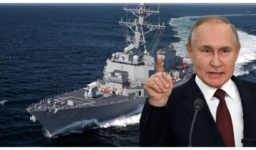 Putin tună și fulgeră! Nava militară rusă Ivan Hurs a fost atacată în Marea Neagră