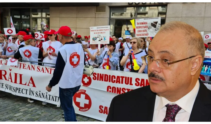 După greva generală din educație, urmează una în sănătate. Leonard Bărăscu, lider Sanitas, aruncă bomba: ”Avem un calendar pe care l-am anunţat”