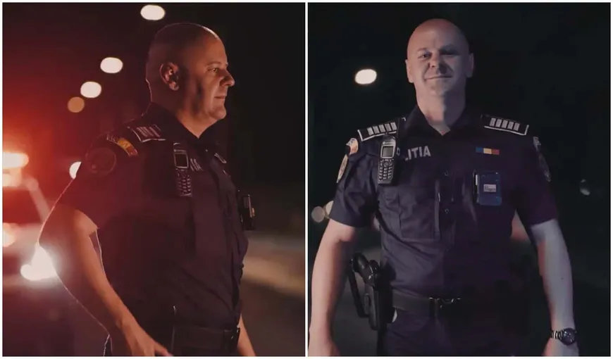 Viorel Teacă a demisionat din Poliţie. A devenit celebru pe TikTok şi a jucat în serialul „Oamenii legii” VIDEO