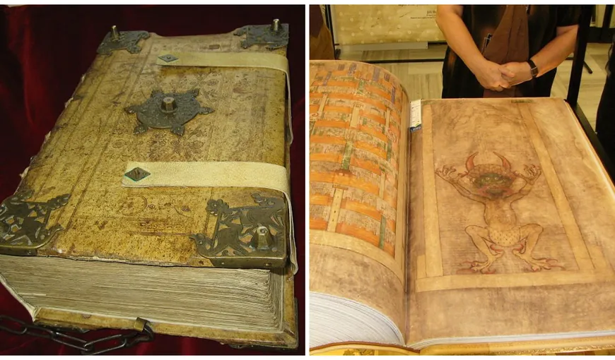 Cel mai mare manuscris medieval din lume. Biblia Diavolului a fost scrisă de un călugăr pe 160 de piei de animale