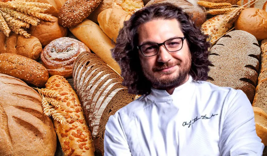 De ce e pâinea printre cele mai periculoase alimente pentru corpul uman. Chef Florin Dumitrescu: „Te fac să nu mai mănânci în viața ta”