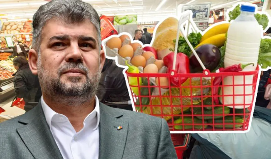 Marcel Ciolacu anunţă reducerea preţurilor la alimentele de bază, acord cu marile lanţuri de magazine. Lista produselor ieftinite din coşul zilnic