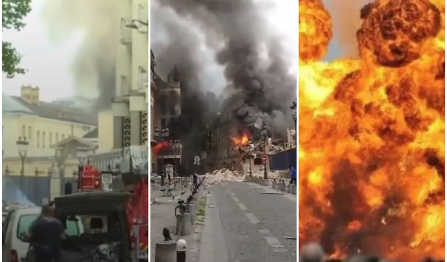 Explozie puternică în Paris. Cel puțin 16 victime (VIDEO)