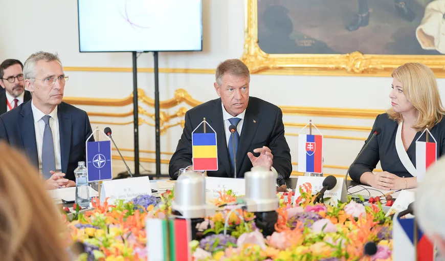 Klaus Iohannis, la Summitul Formatului Bucureşti 9: „Vom continua să sprijinim Ucraina atât timp cât va fi necesar”