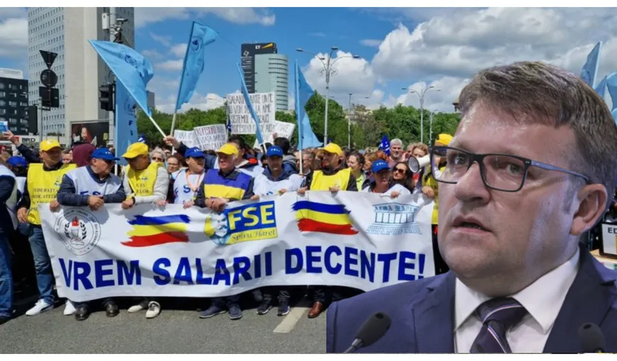 Profesorii susțin că au fost înșelați. Cum a răspuns ministrul Muncii, Marius Budăi: ”S-a respectat tot ce s-a discutat”