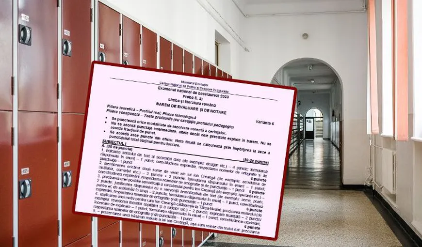 Scandal și lucrări anulate după proba de Limba și literatura română de la Bacalaureat 2023. Ligia Deca anunță anchetă la Colegiul Național ”Gheorghe Șincai”