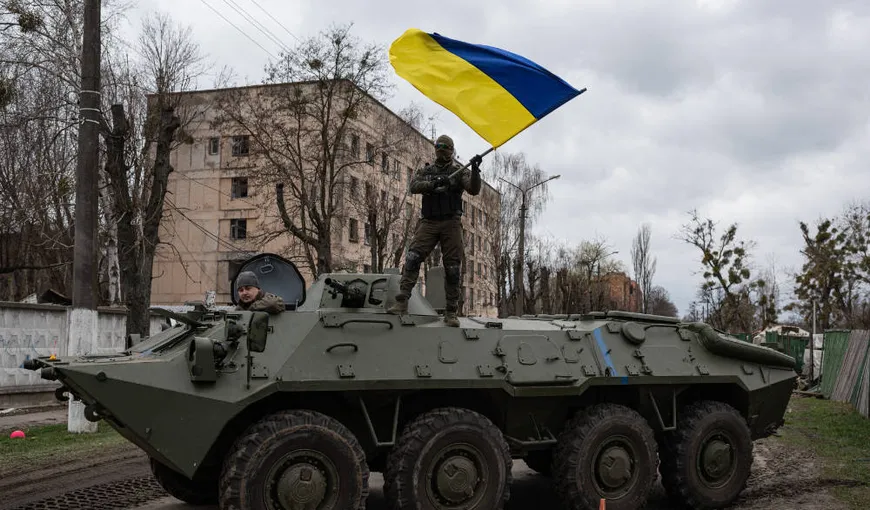 Războiul din Ucraina. Armata ucraineană înaintează în teritoriile ocupate de ruși