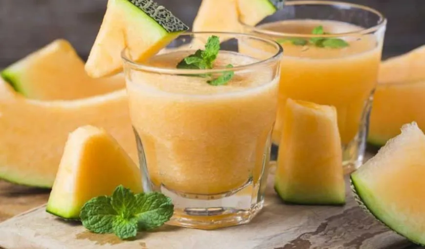 Lichiorul de pepene galben, băutura care luptă cu toxinele din corp. Este o sursă bogată de vitamina A și are foarte puține calorii