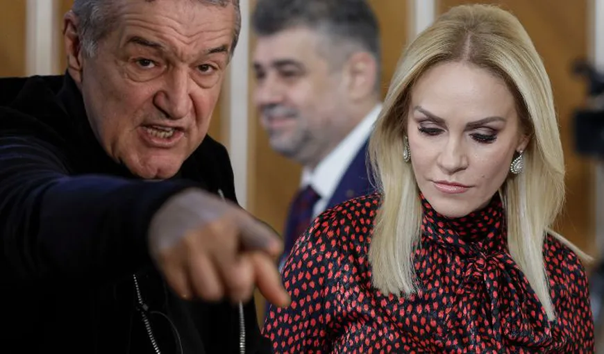 EXCLUSIV | Gigi Becali urlă în direct la România TV în apărarea Gabrielei Firea: „Dacă ea s-a suspendat și din ministru și din partid nu este clar că nu o mai interesează politica? Acum își vede de familie și asta e”