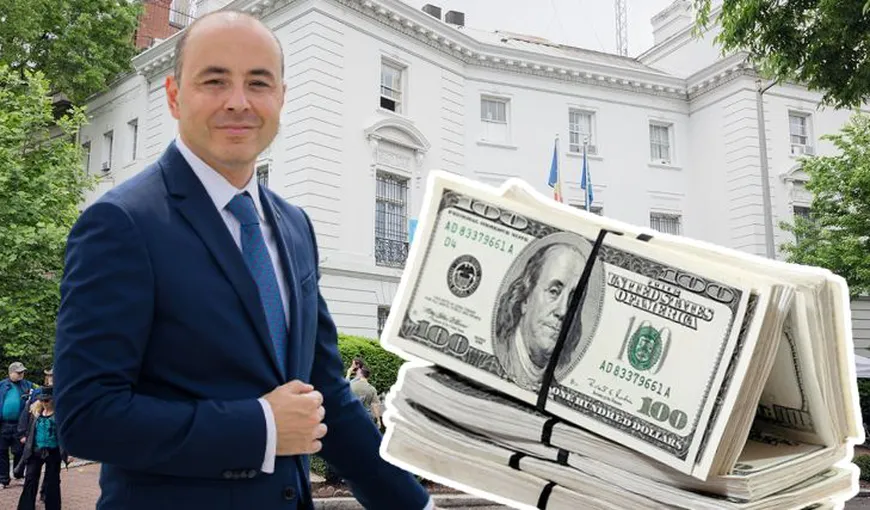 Dezvăluiri! Ambasadorul României în SUA, Andrei Muraru, plătește 50.000 de dolari pe lună pentru consiliere unei firme din America! Chiria lunară a reședinței sale diplomatice este de 21.000 de dolari și are 46 de camere!