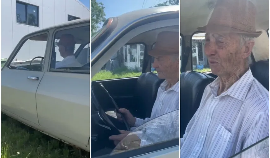 Despărţire amară, virală pe internet! Încă un bătrân în lacrimi după ce şi-a vândut Dacia 1300 de care a fost nedespărţit timp de 5 decenii