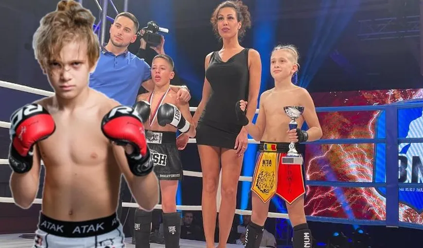 Adolescentul român care la 14 ani este campion la cinci sporturi de contact. Cine l-a poreclit pe Edwin Petrea „Il Fenomeno”