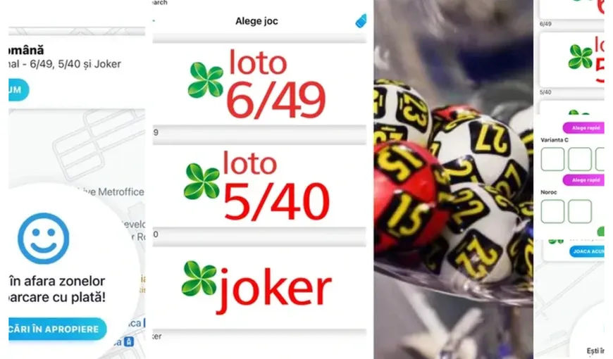 Câştigă 1,9 milioane de euro online, cu aplicaţia Amparcat.ro. Report uriaş la Joker la extragerile loto de duminică