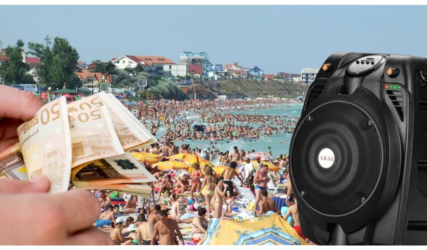 Mare atenție, români! Amendă de 36.000 de euro pentru cei care ascultă muzică tare pe plajă