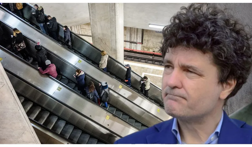 Nicușor Dan schimbă scările rulante din Piața Universității. Ce valoare estimată are investiția
