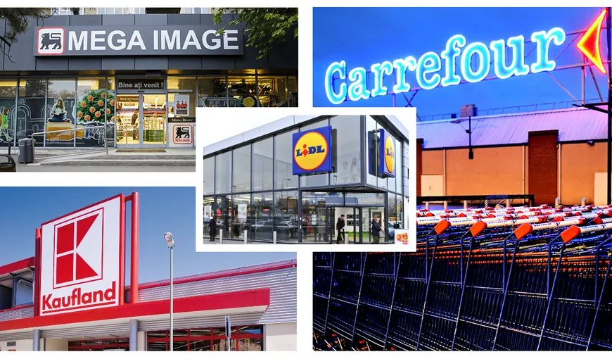 Lidl, Kaufland, Carrefour și Mega Image au dat lovitura în România. Marii retaileri au înregistrat profituri colosale datorită milioanelor de români care fac cumpărături