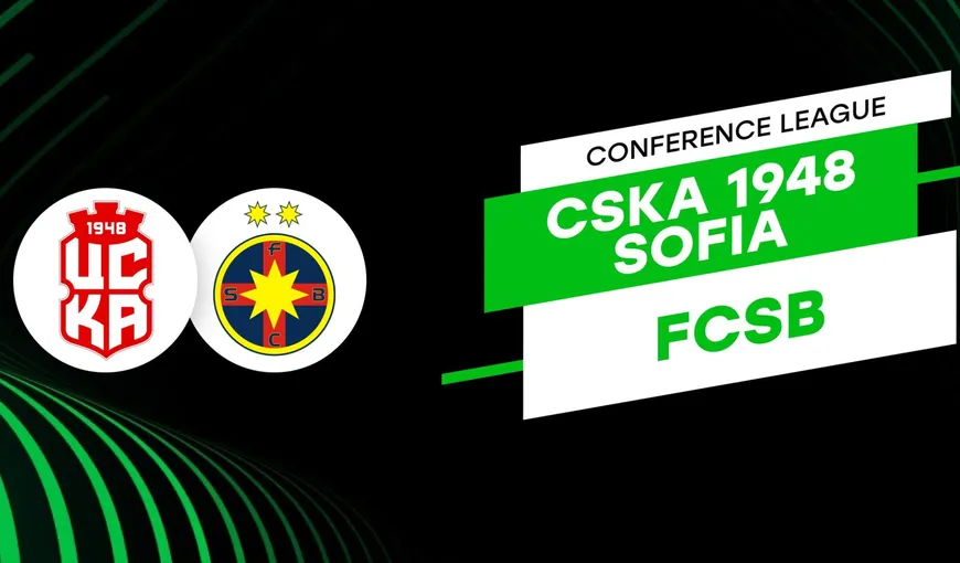 TSKA 1848 Sofia – FCSB 0-1. Victorie importantă pentru echipa lui Becali în Conference League