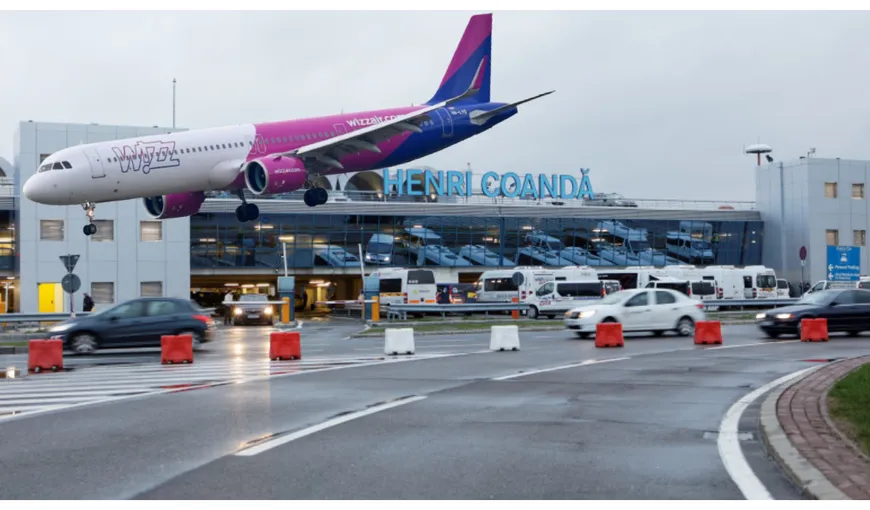 Clipe de coșmar pe Aeroportul Otopeni! Zeci de pasageri, îngroziți, după ce o aeronavă Wizz Air a ratat aterizarea