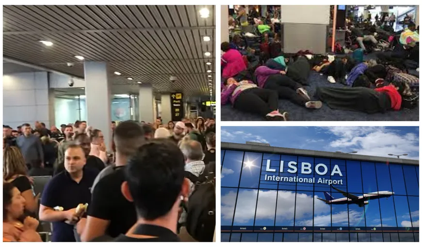 Un nou episod revoltător! Sute de români au dormit zeci de ore pe jos în aeroportul din Lisabona, după anularea unui zbor către București. Ce să faceți în astfel de situații