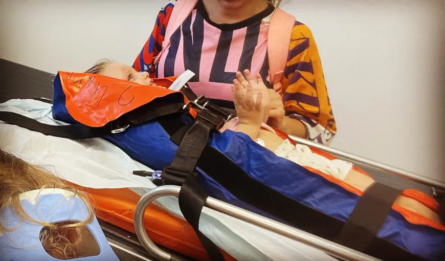 Ilan Laufer, primele imagini cu copiii după accidentul grav din Câmpina: Noi am “scapat” cu sternul si cateva coaste fisurate si contuzionate