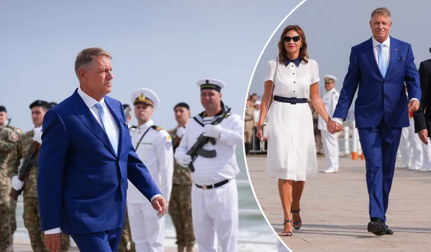Carmen Iohannis, prezentă al Constanța de Ziua Marinei. Ce ținută a ales soția președintelui. Adina Buzatu: „Se vede o evoluţie vestimentară”