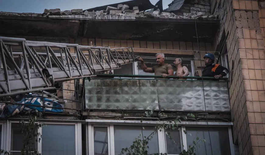 Război în Ucraina. Cel puţin cinci morţi şi 31 de răniţi după ce rachete ruseşti au lovit blocuri de locuinţe din Pokrovsk. Reacţia lui Zelenski